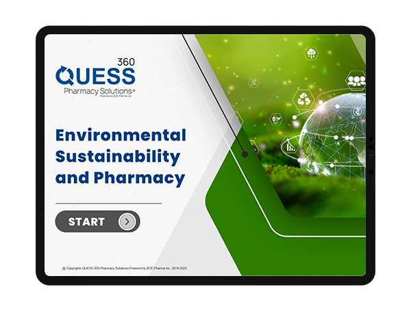Environmental Sustainability and Pharmacy Training