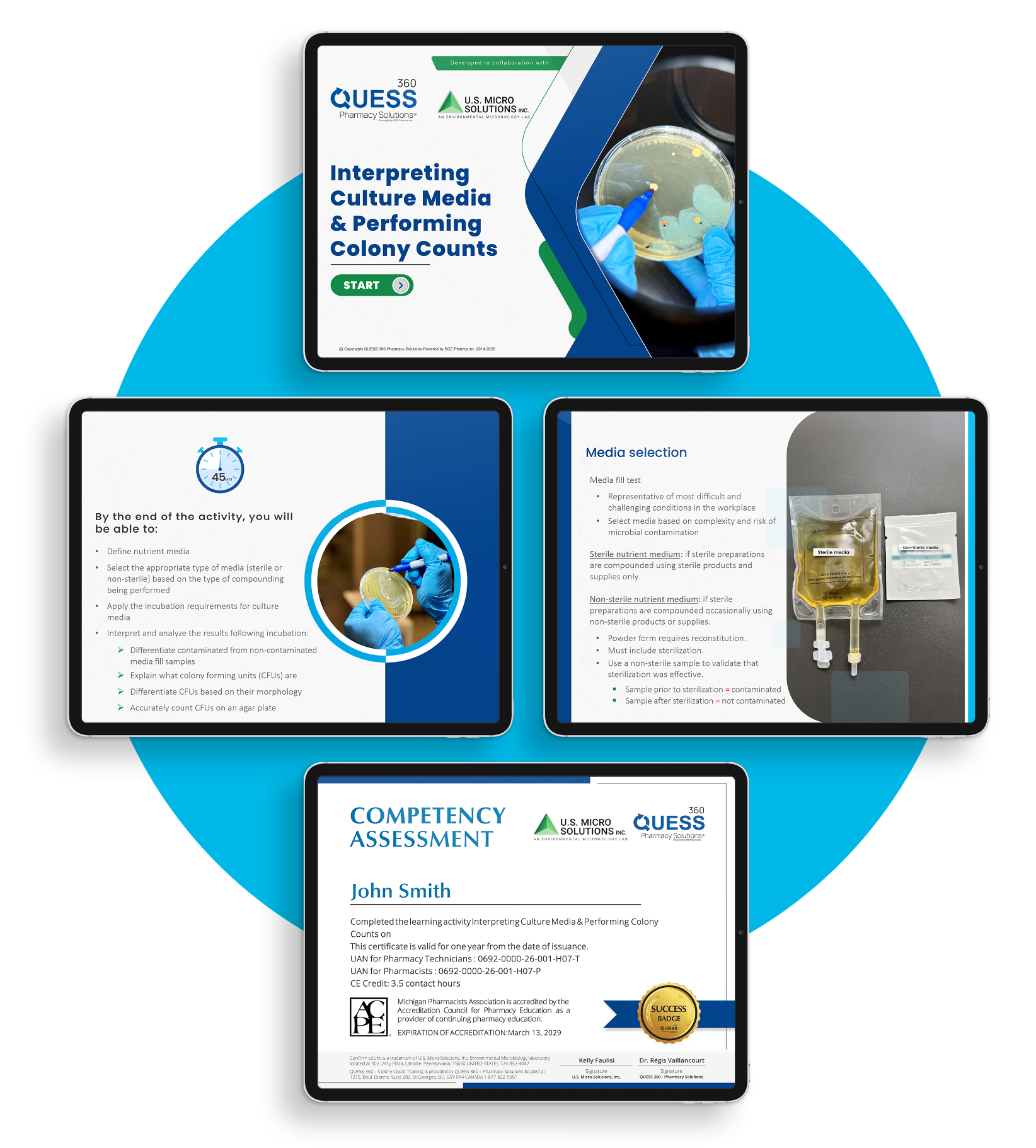 Interpreting Culture Media & Performing Colony Counts
